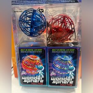Mini Pro Magic Hover Ball Kids Toy  - Red and Blue 2pack New